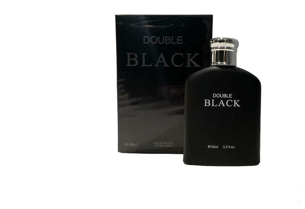 Royal Fragrance Double Black atomizer spray demonstrates easy, even application throughout the day.