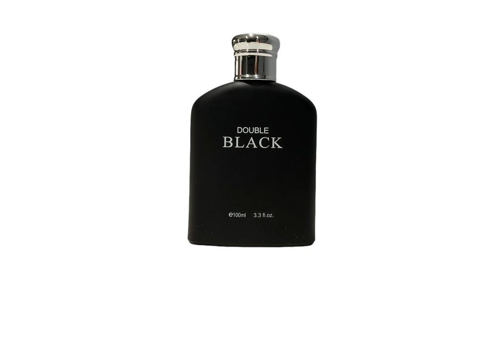 Royal Fragrance Double Black on-shelf display helps shoppers compare versatile scents.