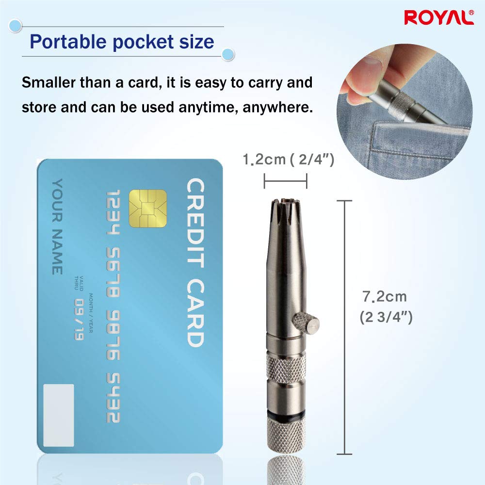ROYAL nose hair trimmer made in Korea reflects quality craftsmanship