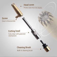 ROYAL Nose-trimmer waterproof for easy cleaning after use.
