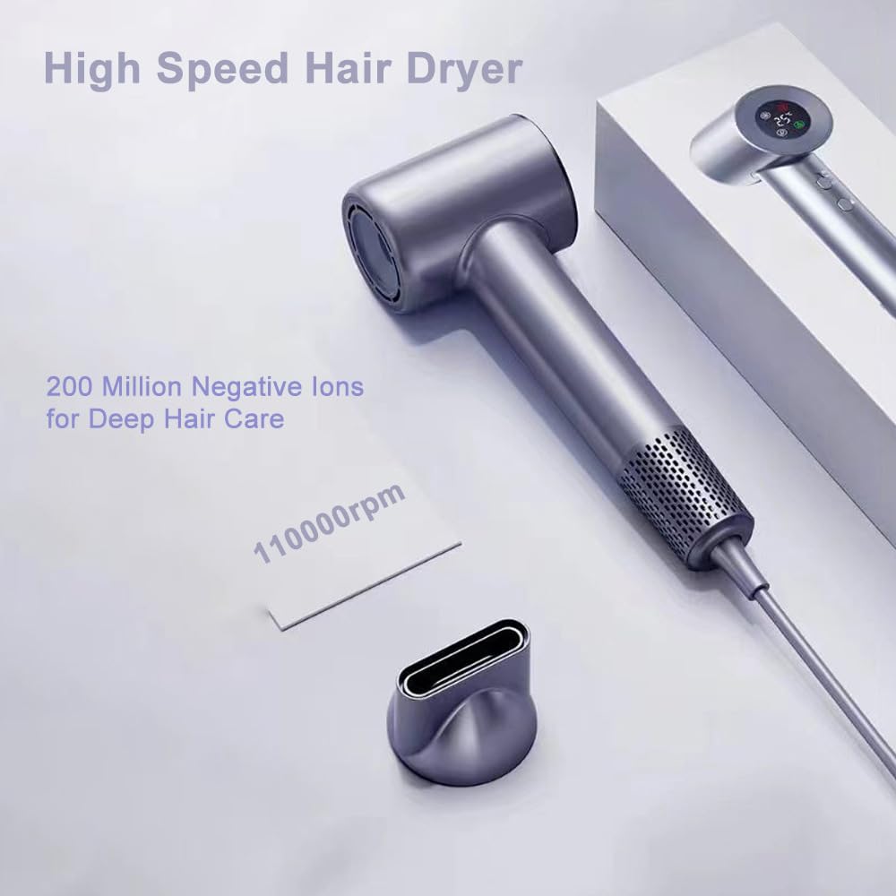 Royalstar hair dryer operates at low noise for quiet styling