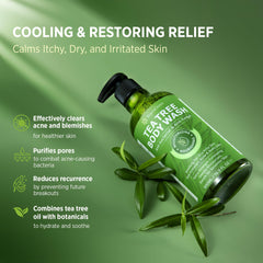 Roycederm antifungal body wash bottle pump highlights quick, convenient dosage for showers