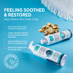Roycederm packaging set on shelf highlights trusted brand for scalp comfort