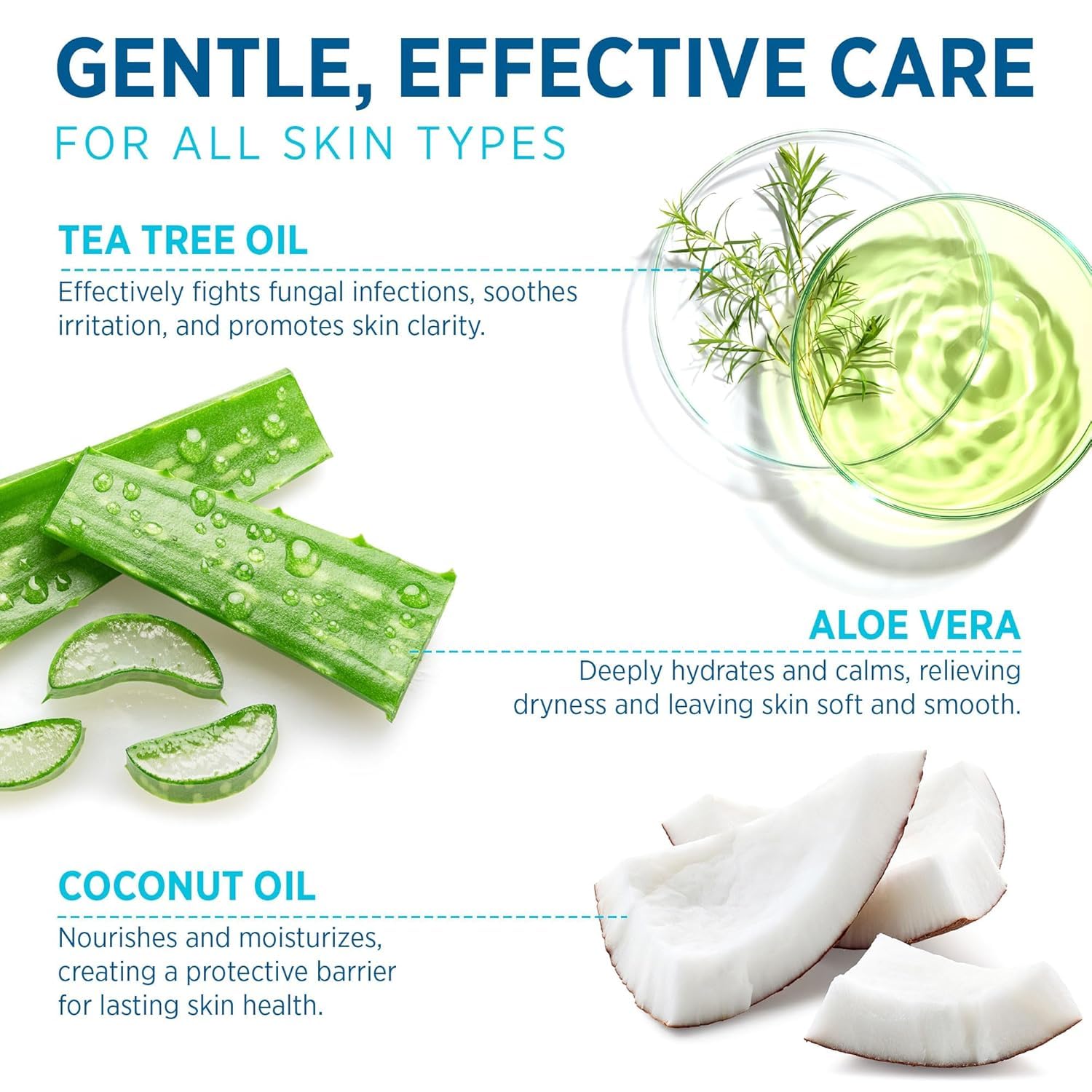 RoyceDerm soothing soap lathers softly, calming itching and redness.