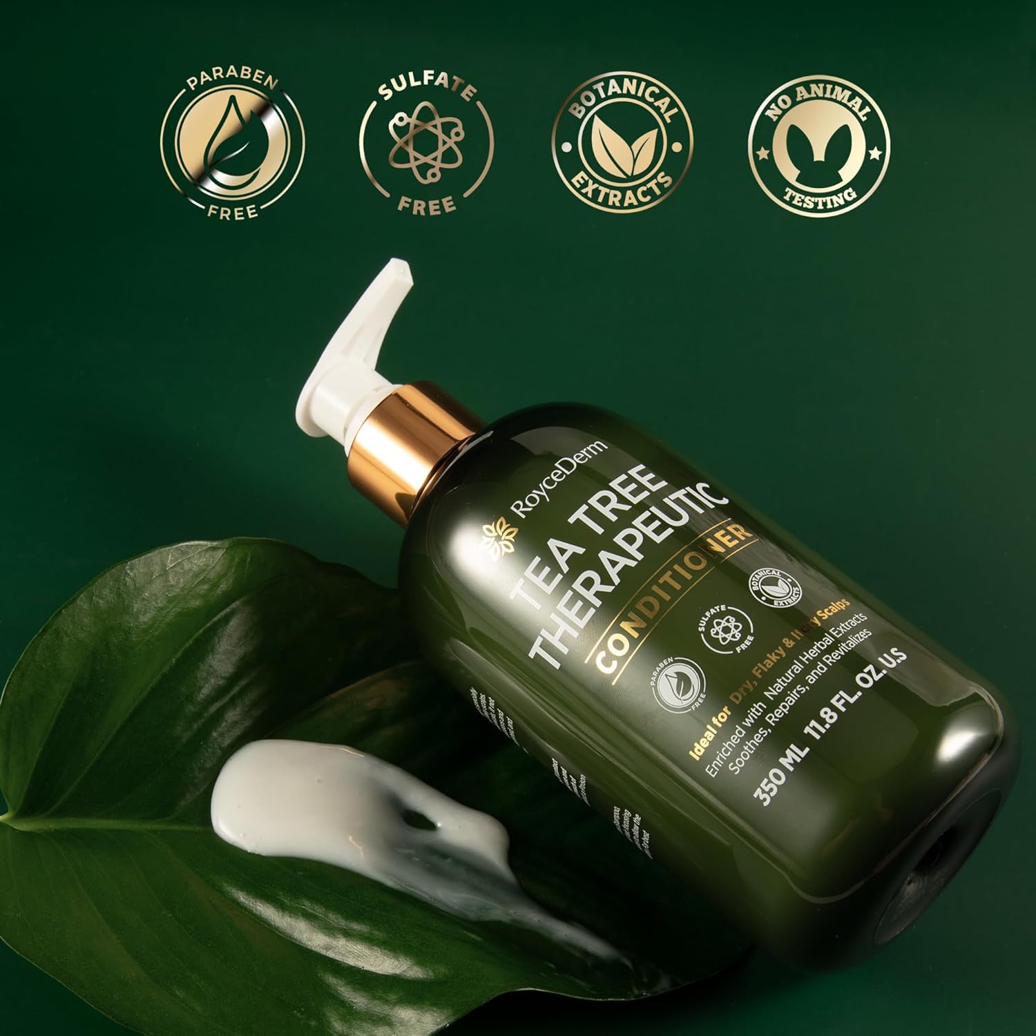 Roycederm Tea Tree duo set ready for complete scalp care routine.