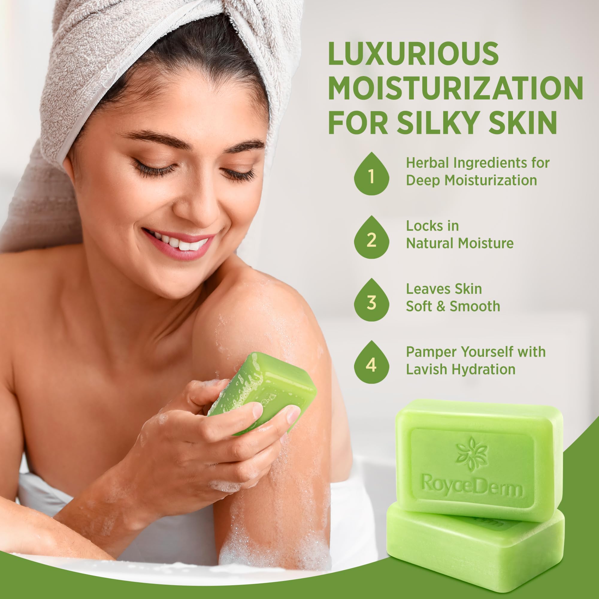 Roycederm Tea Tree Soap ingredients highlight natural tea tree oil formula