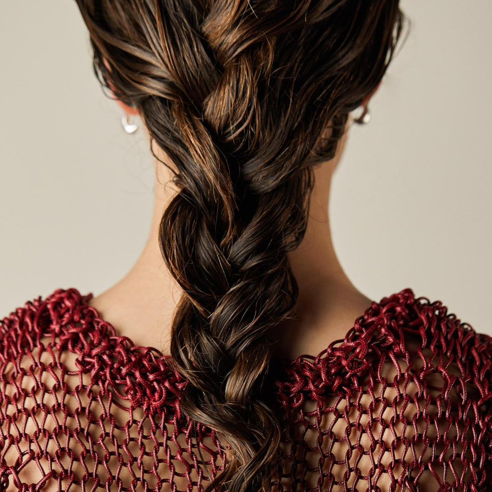 RŌZ Foundation Shampoo vegan color-safe tag signals cruelty-free care.