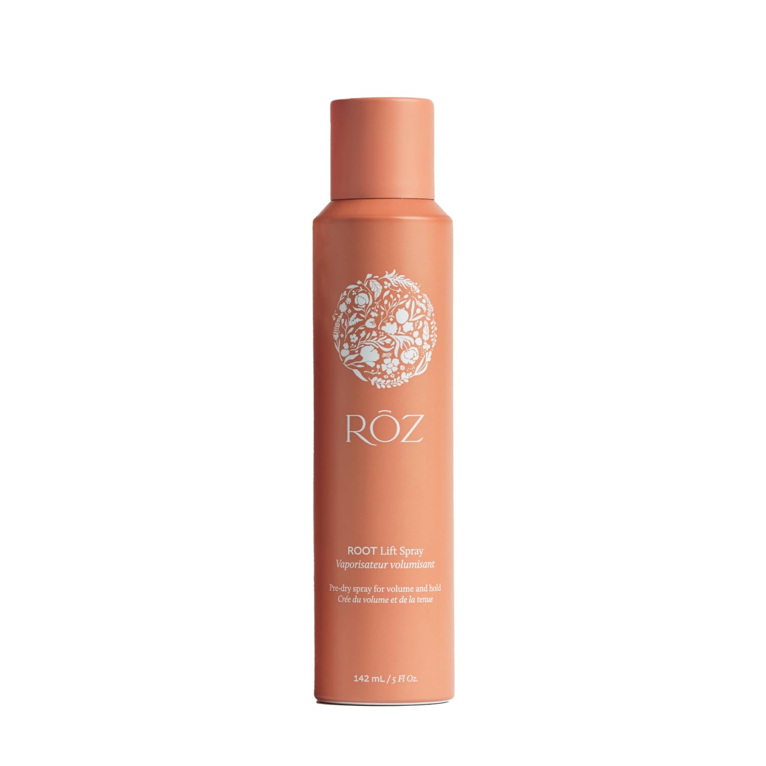 RŌZ Root Lift Spray application shot showing easy root lift for fine hair.