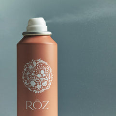 RŌZ Root Lift Spray used on dry hair to create volume and movement.