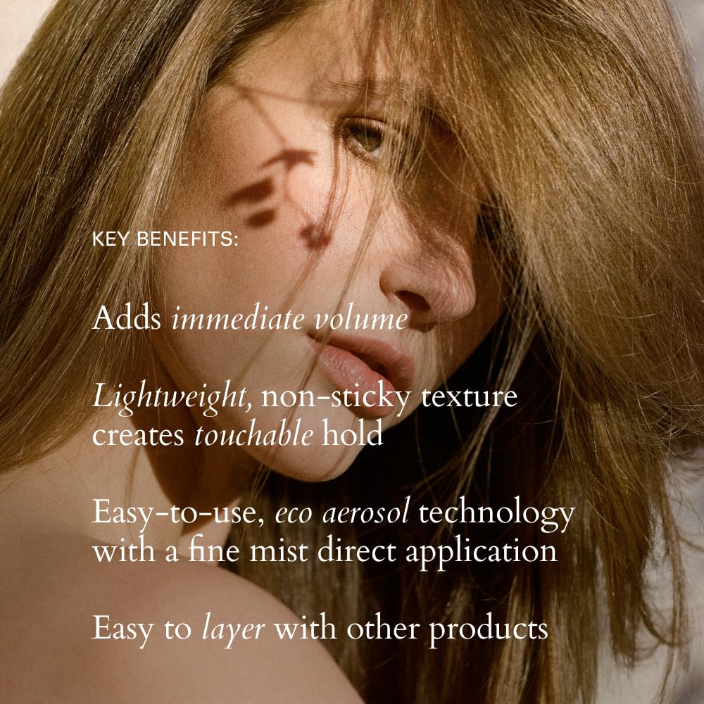 RŌZ Root Lift Spray close-up on fine-hair lift for body.