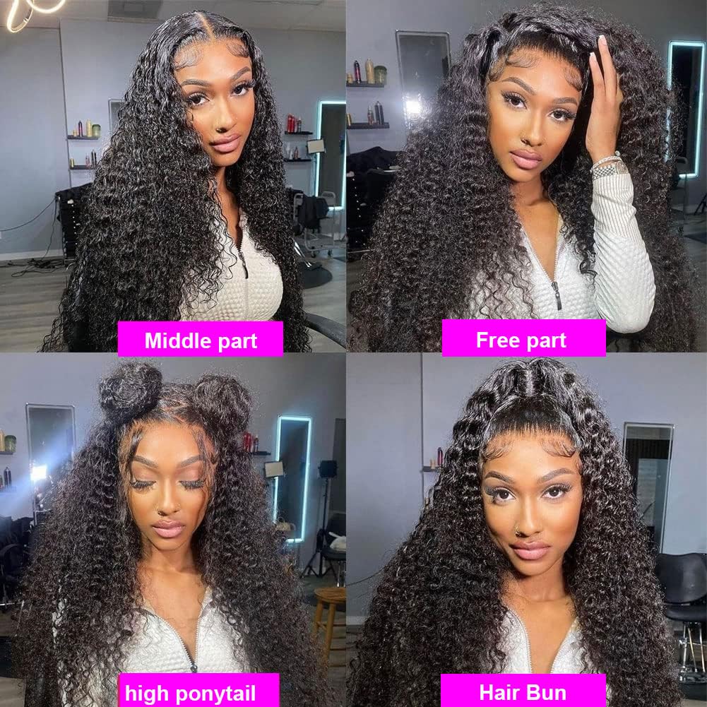 Rozilo Aomllute wet-and-wavy look wig ideal for daily wear and events.