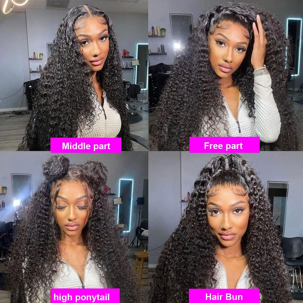 Rozilo Aomllute wet-and-wavy look wig ideal for daily wear and events.