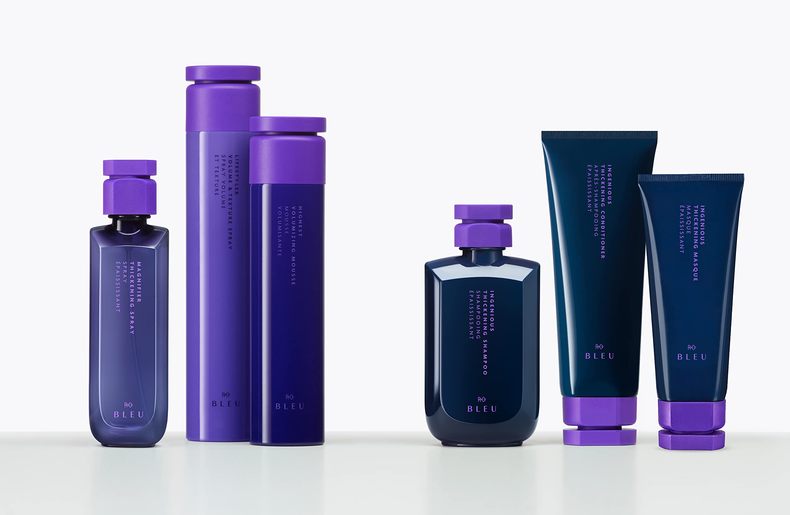 R+Co LifeStyler mist applied for a light, flexible finish