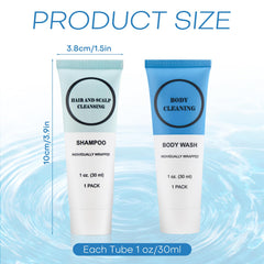 RSQAZQ compact travel packaging keeps liquids organized in luggage.