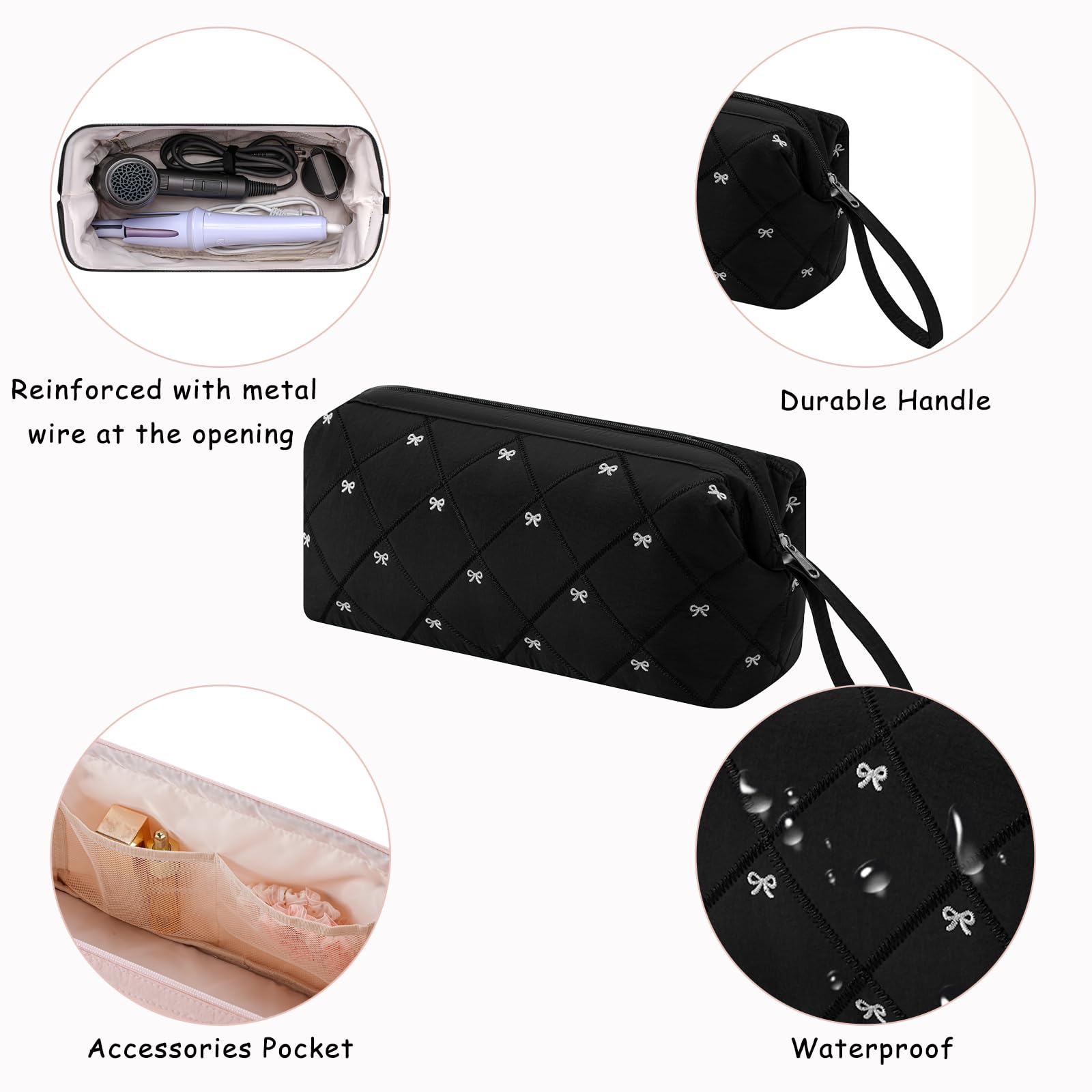 RSRSLEII padded bottom keeps shape during travel.