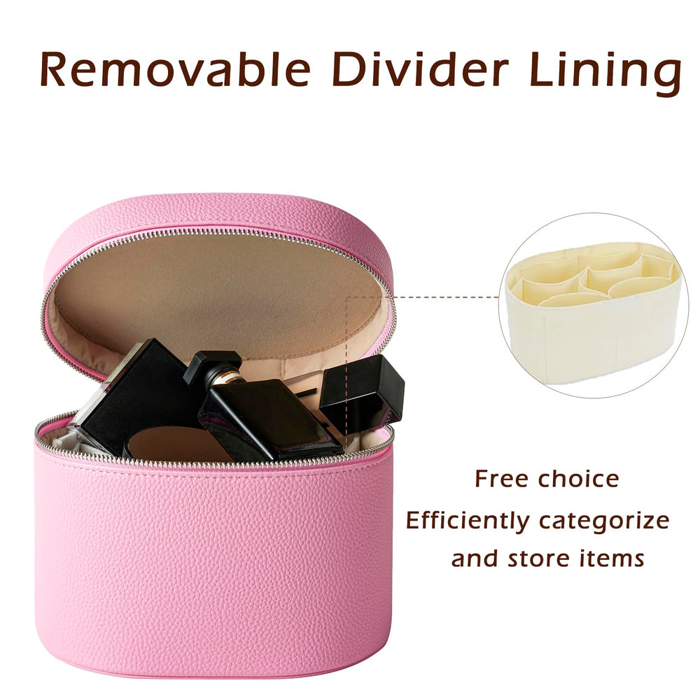 RSRSLEII portable toiletry bag with handle for easy travel