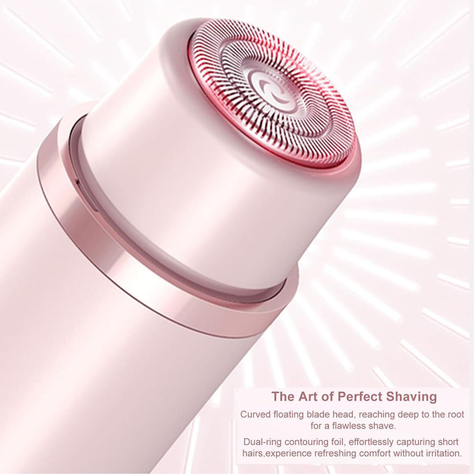 RtLvio compact travel-ready shaver with case for on-the-go use.