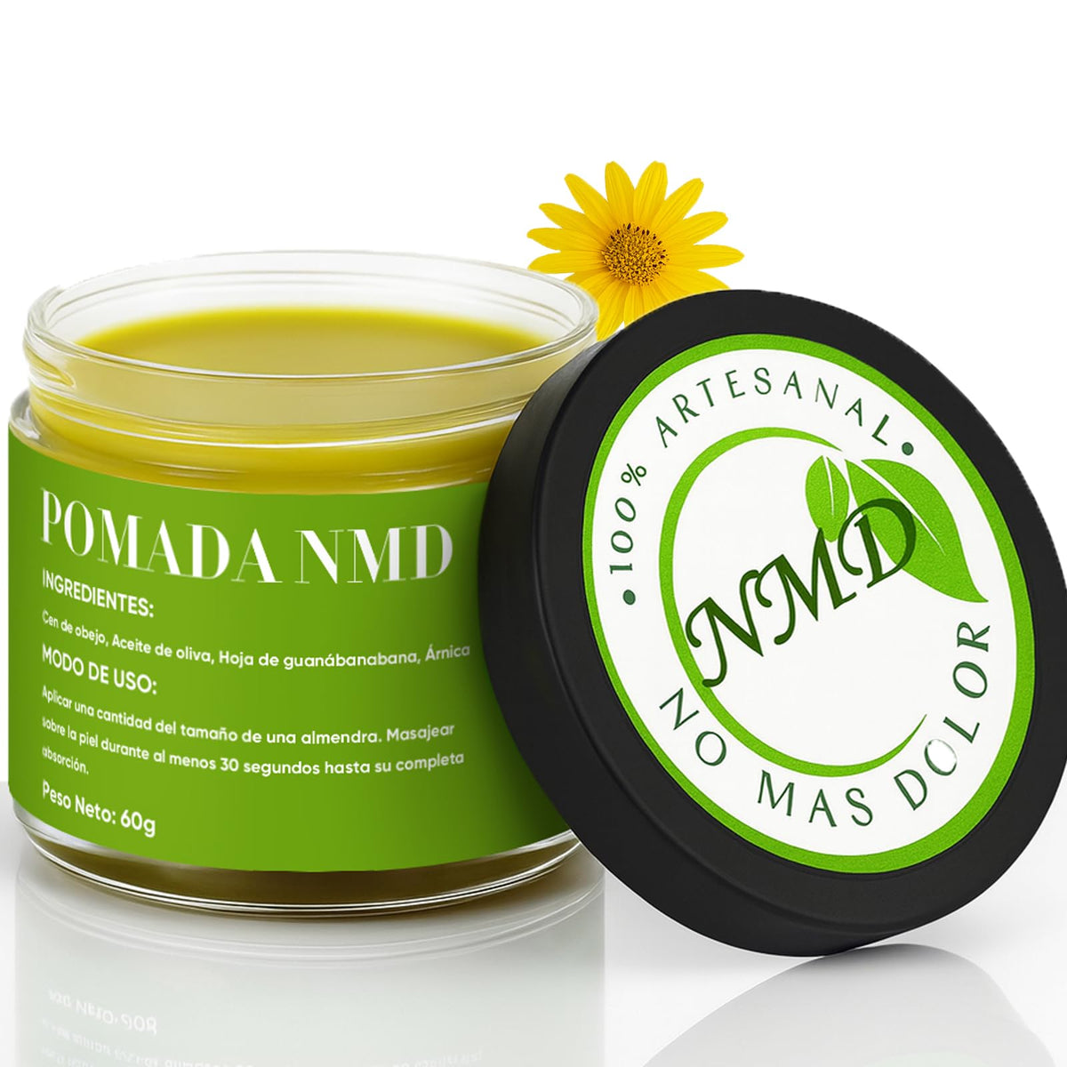 RTQSU Pomada NMD tube-front shows portable, quick muscle comfort in a compact 60g tube.