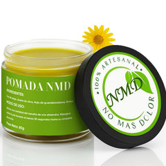RTQSU Pomada NMD tube-front shows portable, quick muscle comfort in a compact 60g tube.