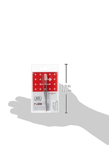 Rubis Classic Tweezer ergonomic grip for comfortable, precise grooming and long-lasting performance
