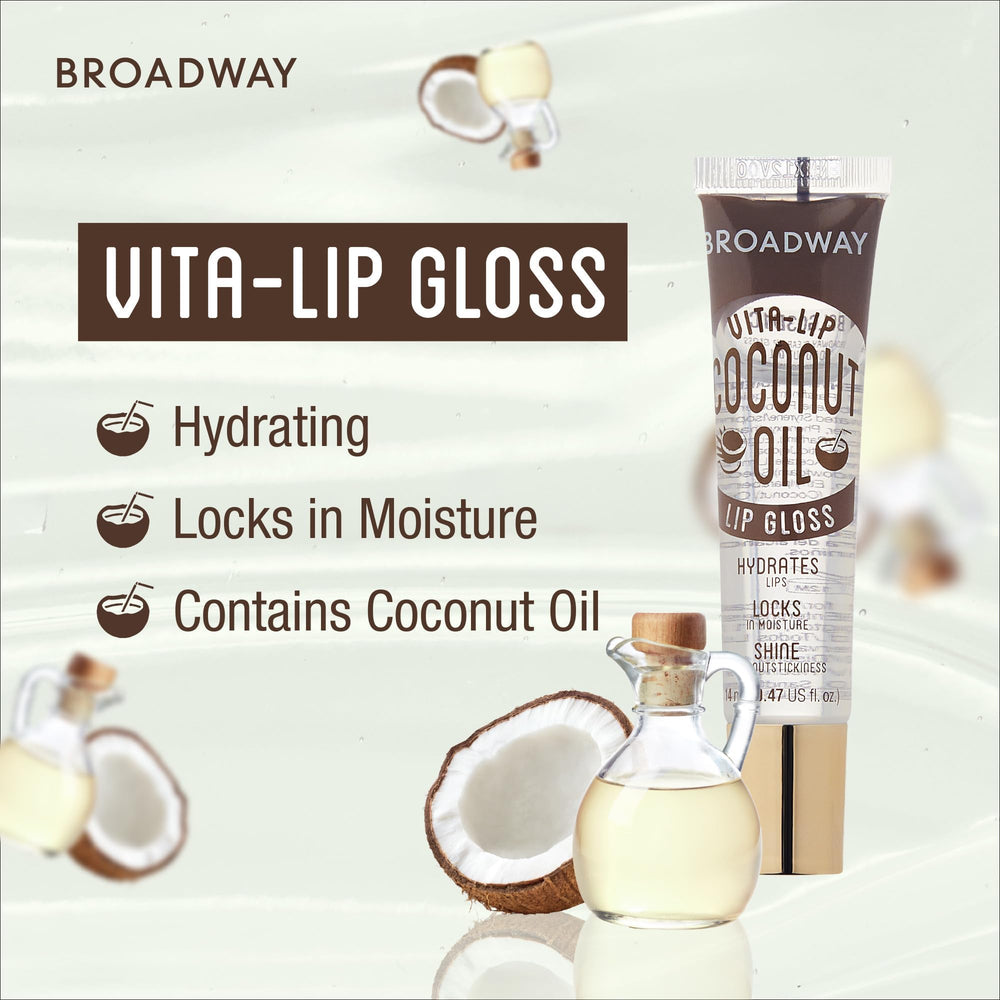 Ruby Kisses Broadway Vita-Lip Gloss vitamin-enriched formula supports daily lip care