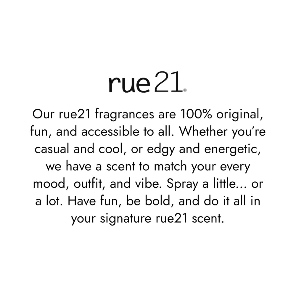 Rue 21 Icon Pinterest-inspired fragrance vibe for fashion-forward mood.