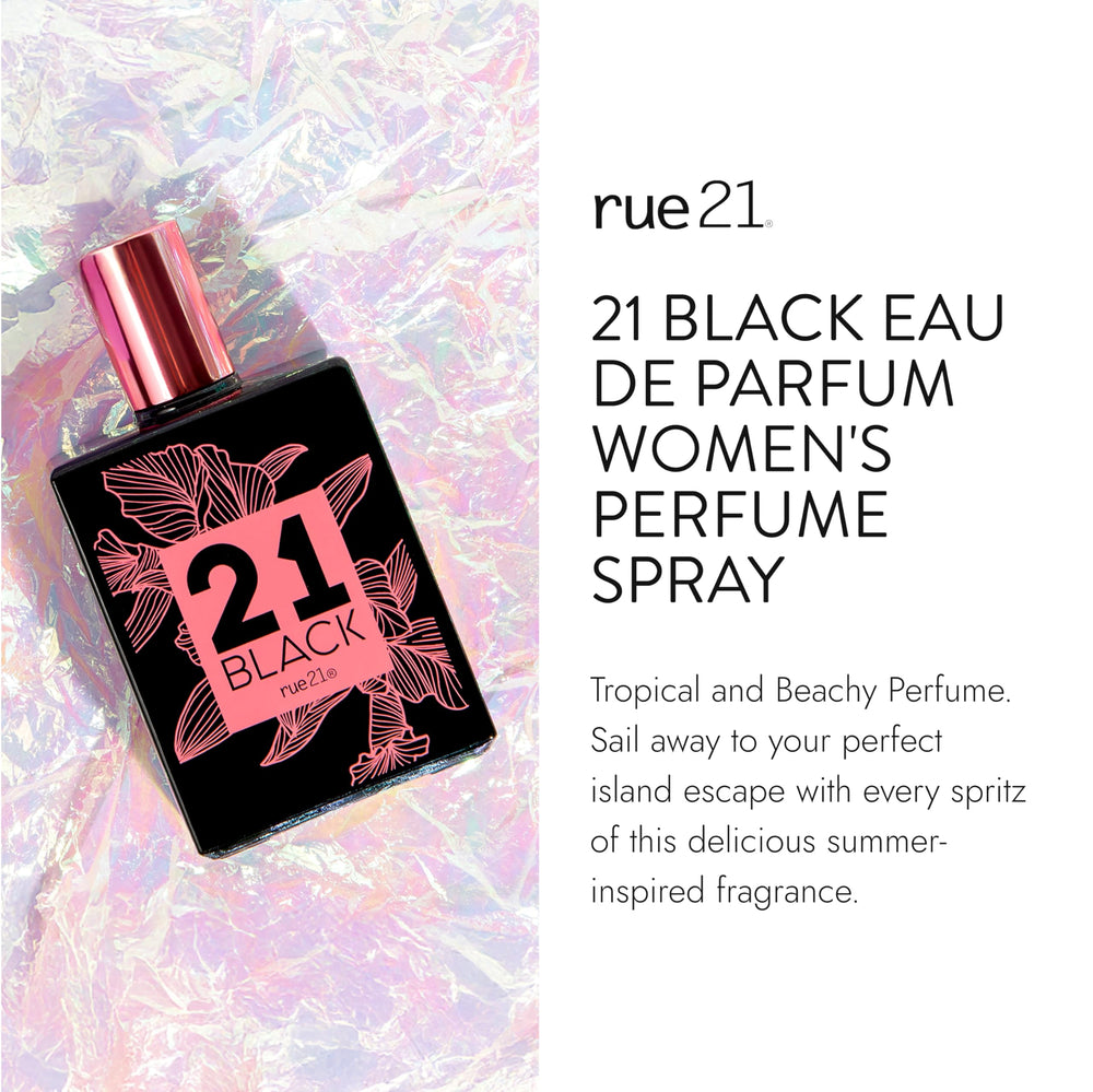 Rue 21 21 Black packaging box ready for gifting or shelves.
