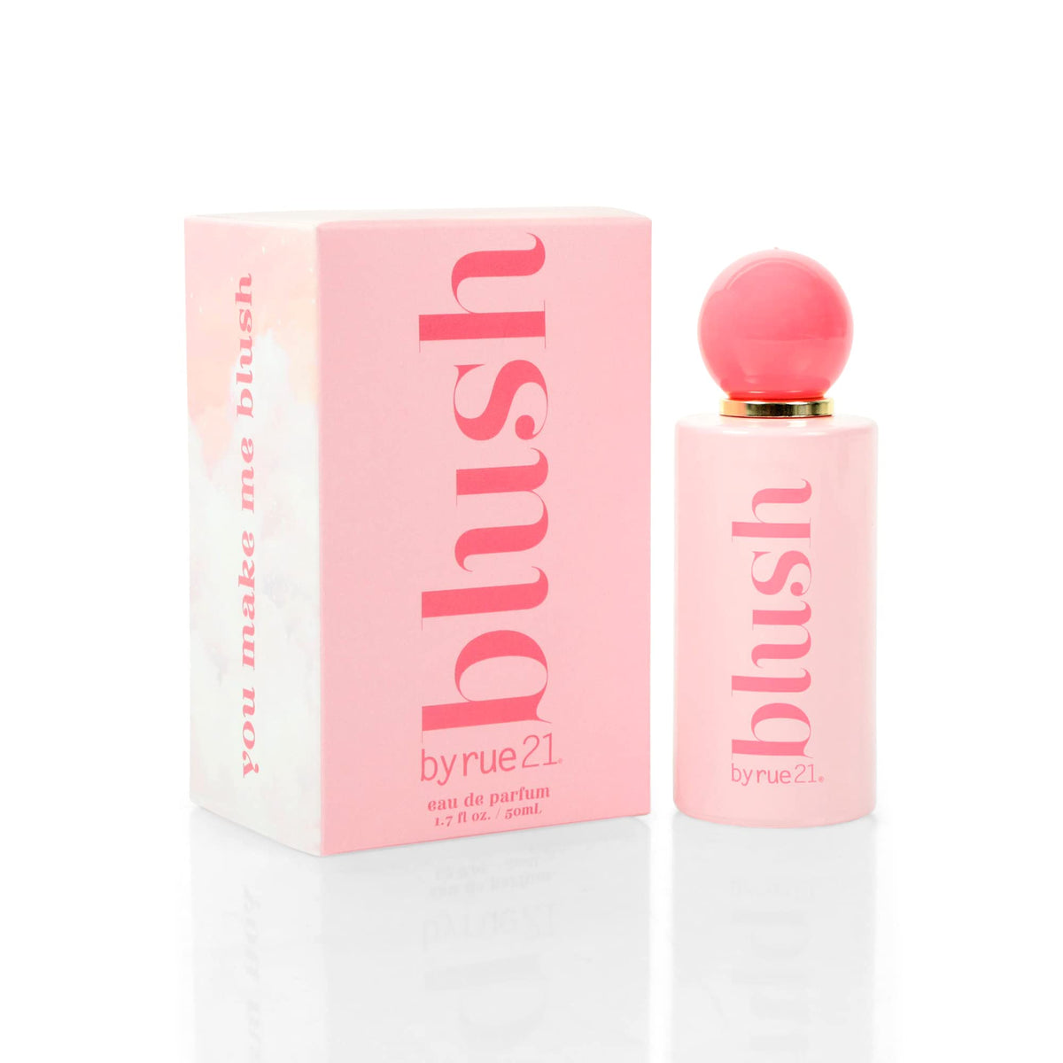 Rue 21 Blush bottle front for everyday wear with a chic scent.