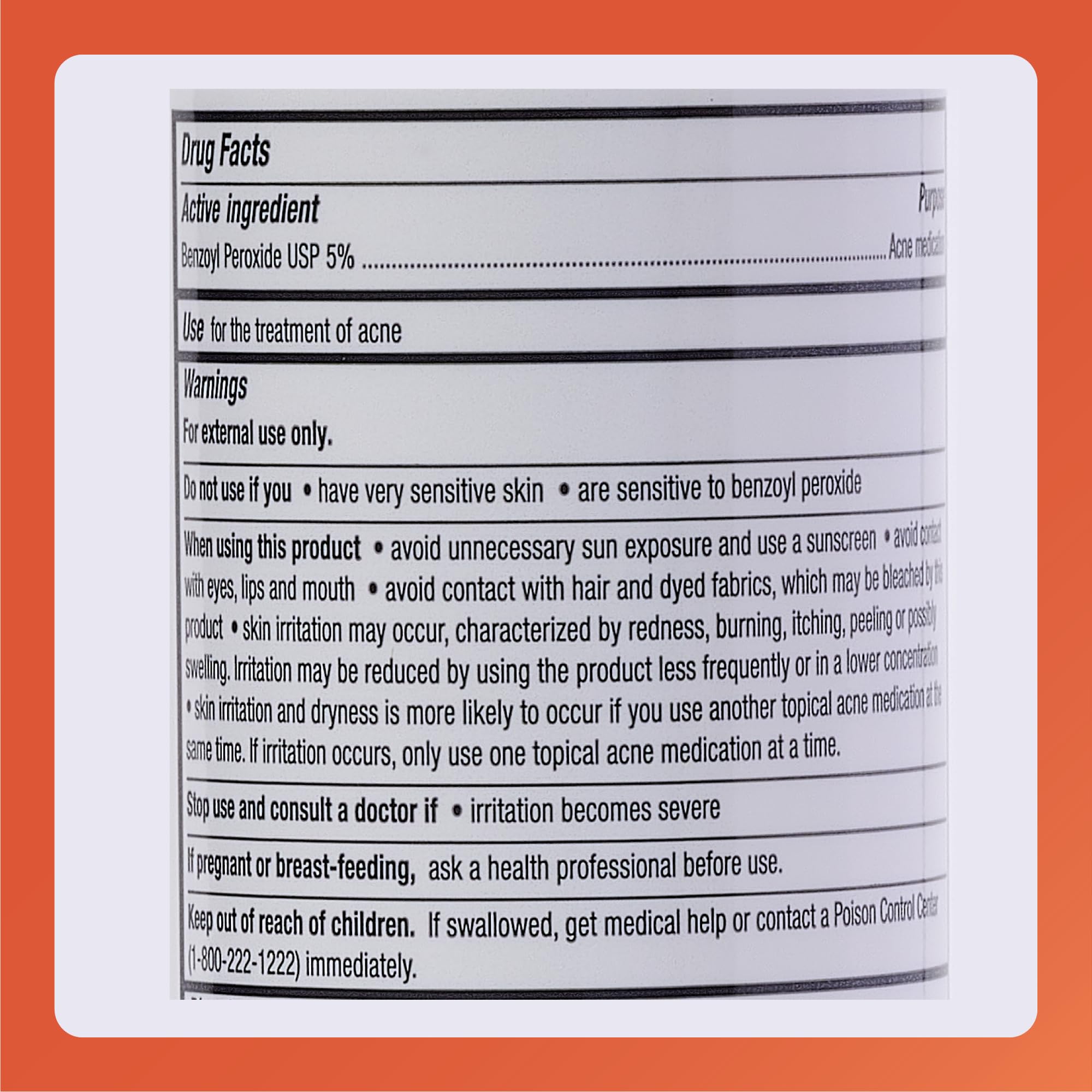 Rugby Benzoyl Peroxide Wash dispensing pump highlights easy daily use