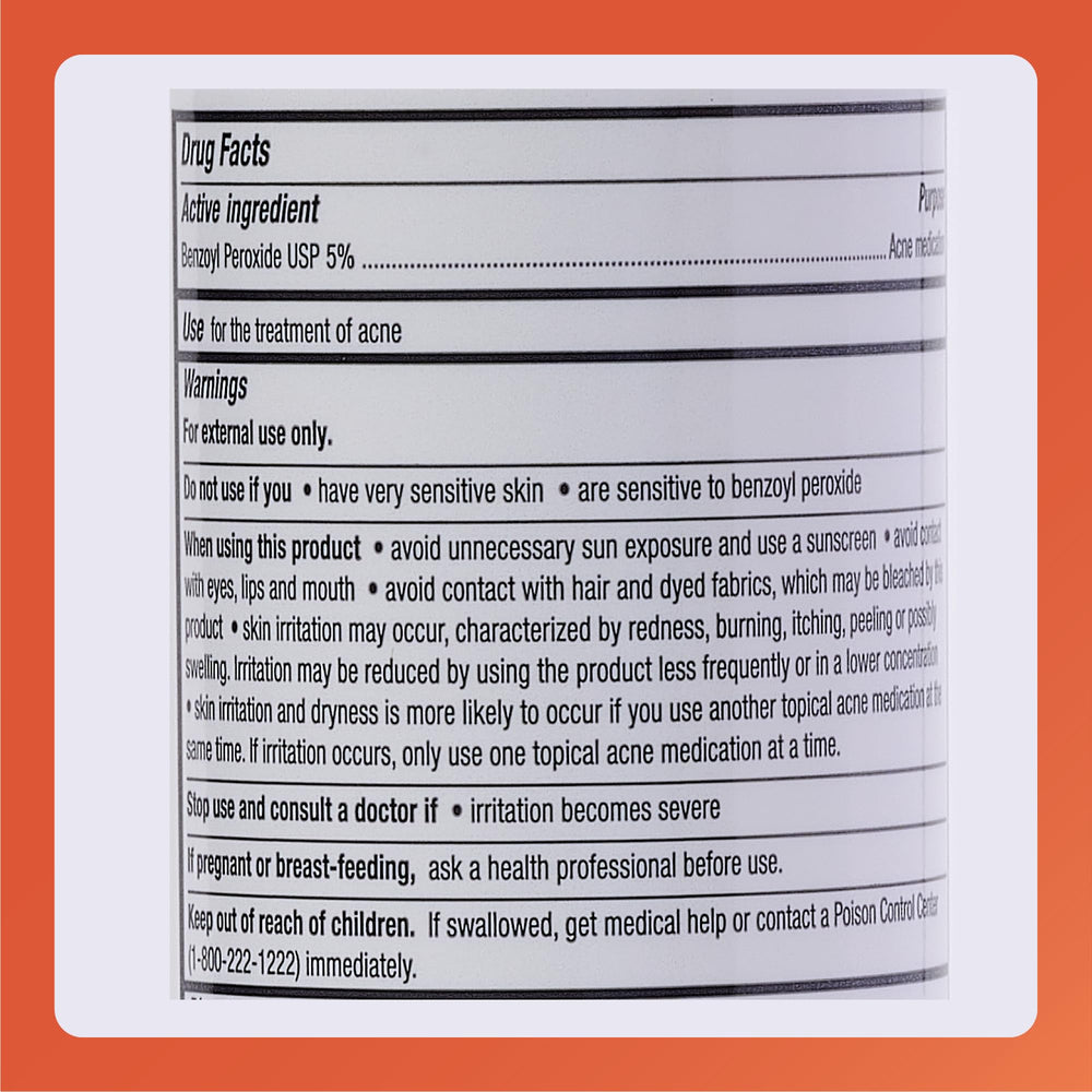 Rugby Benzoyl Peroxide Wash dispensing pump highlights easy daily use