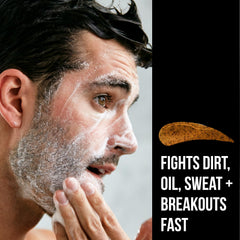 RUGGED & DAPPER Age and Damage Defense Moisturizer tube for quick absorption