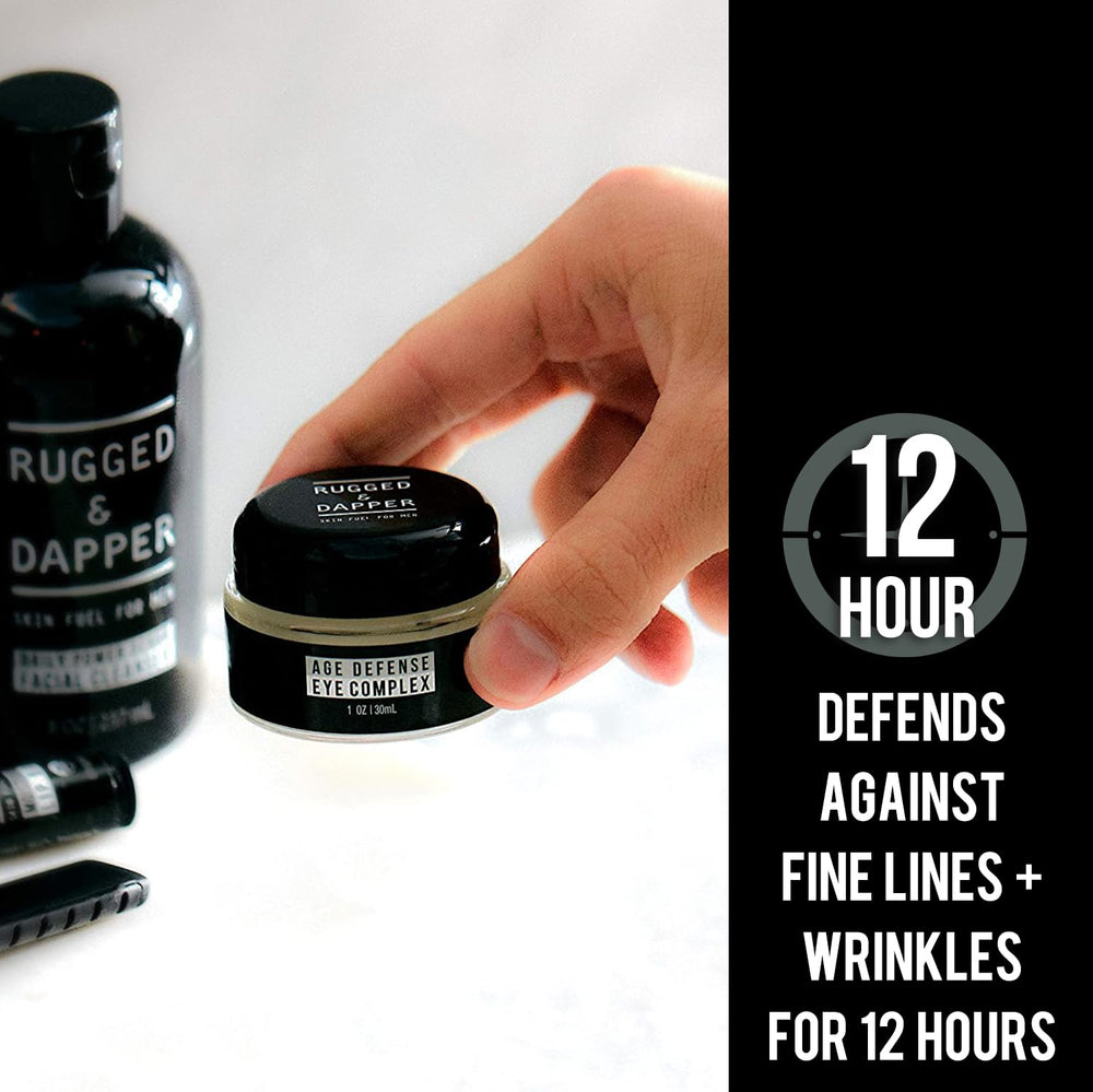 RUGGED & DAPPER gel-texture demonstrates lightweight non-greasy feel.
