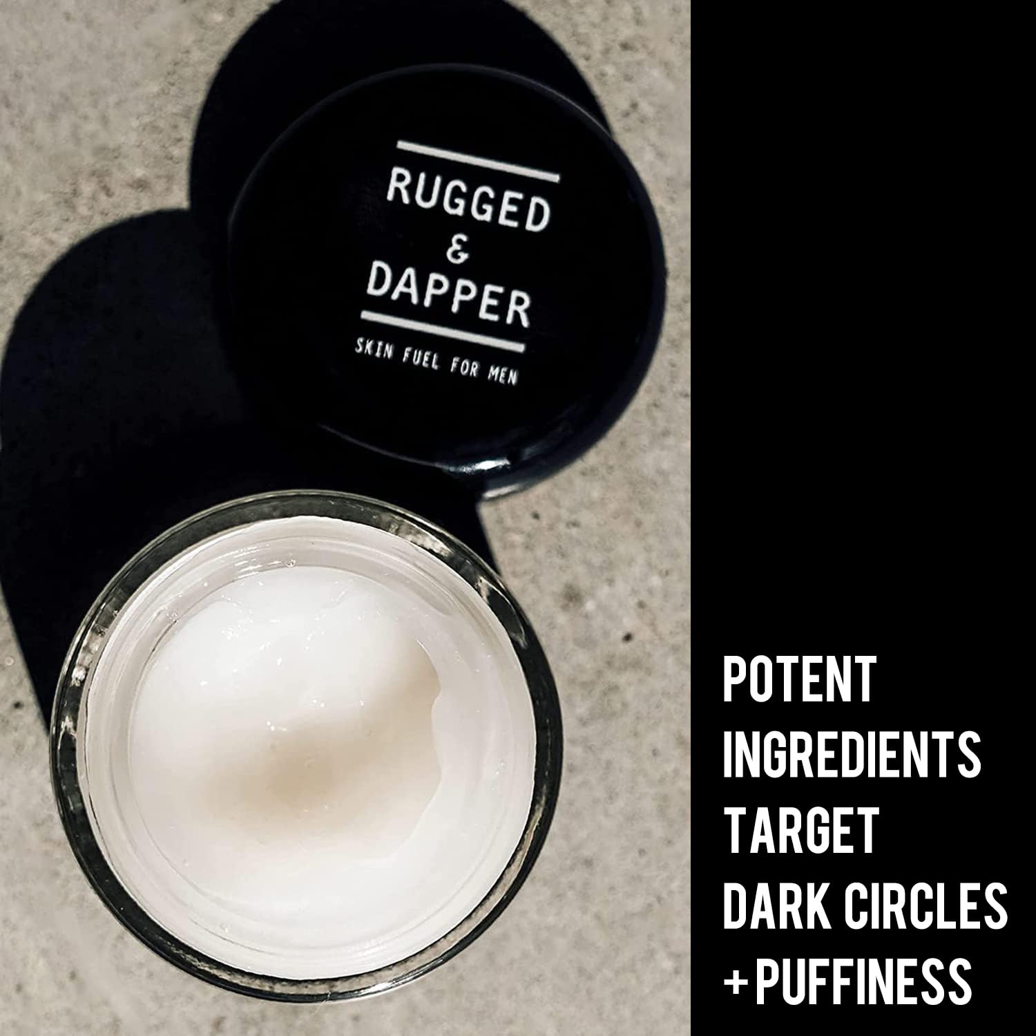 RUGGED & DAPPER designed for men’s thicker skin in daily care.