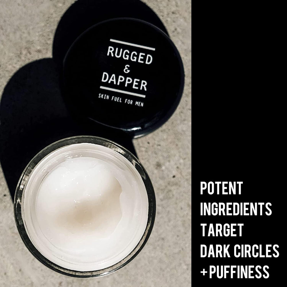 RUGGED & DAPPER designed for men’s thicker skin in daily care.