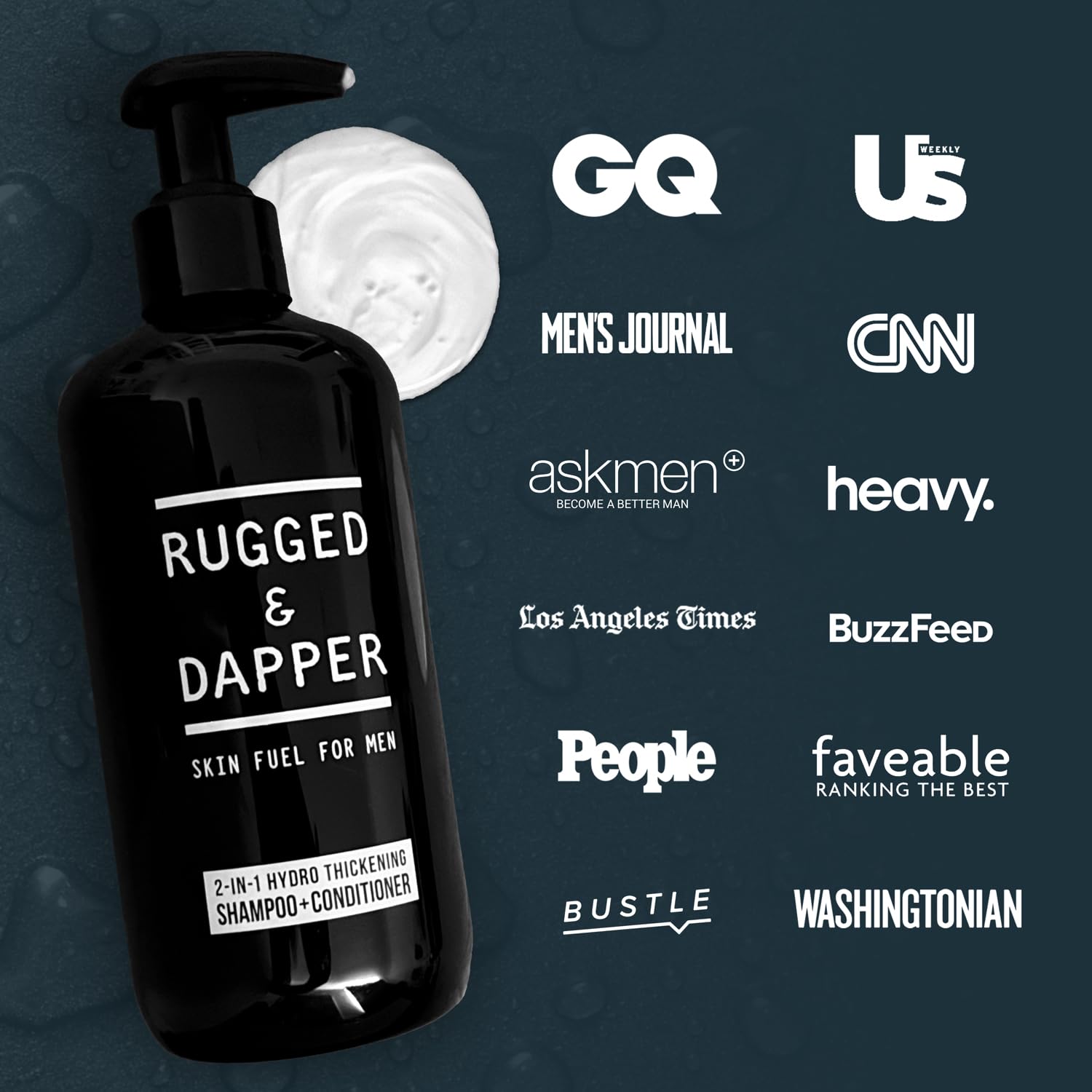 RUGGED & DAPPER ingredients-jojoba-esters emphasize nourishing scalp and hair