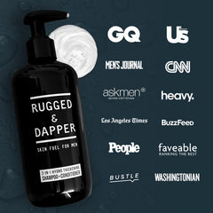 RUGGED & DAPPER ingredients-jojoba-esters emphasize nourishing scalp and hair