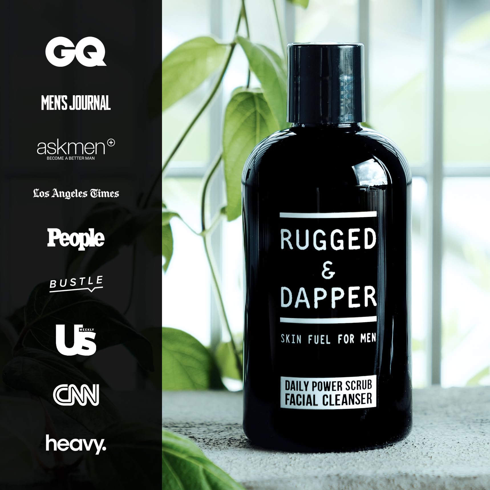 Rugged & Dapper vitamin E and B5 hydration and nourishment in formula