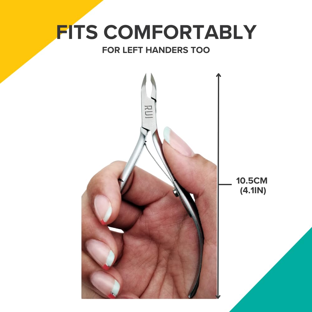 Rui Smiths cuticle nippers angled-precision jaw for clean cuts