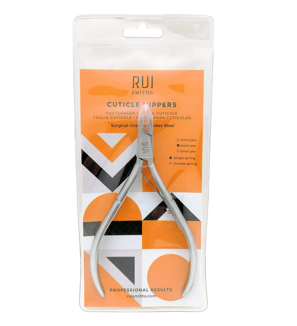 Rui Smiths cuticle nippers ideal for hangnail removal and fine cuticle work