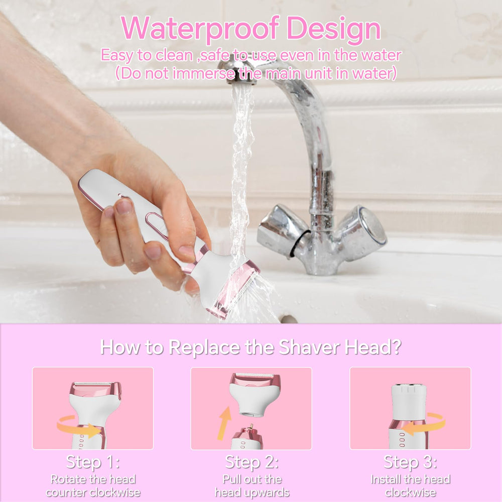 RUIBO detachable heads and easy cleaning with brush