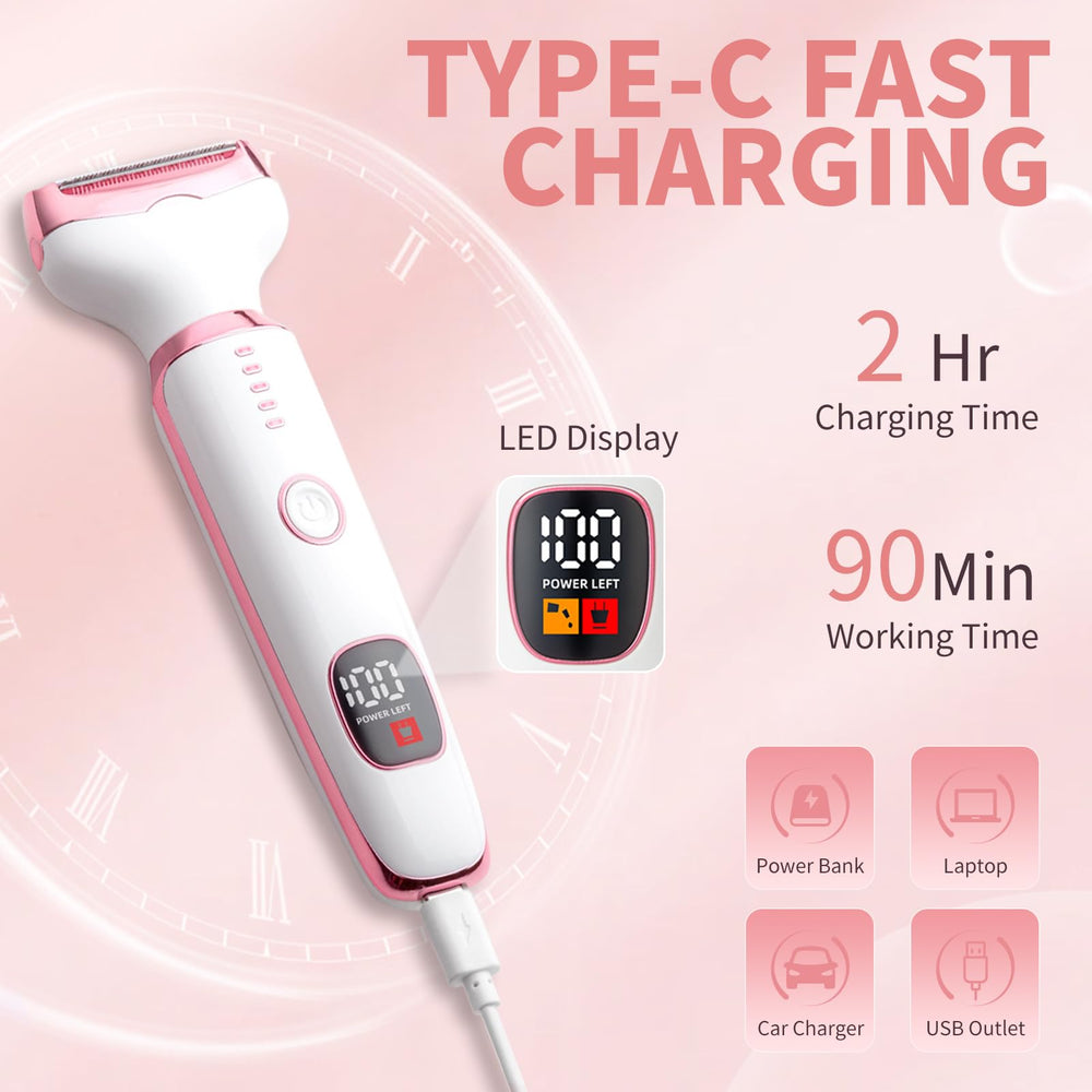 RUIM eyebrow-trimmer attachment for shaping and defining brows