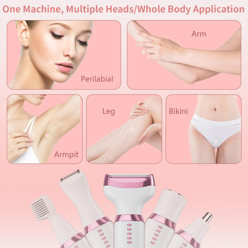 RUIM precision-facial-trimmer attachment for delicate facial hair removal