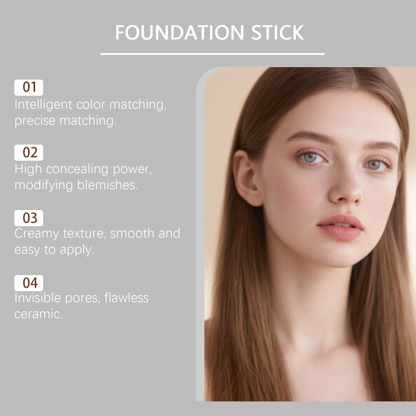 RuiMewK skin-tone adapting coverage swatch on arm