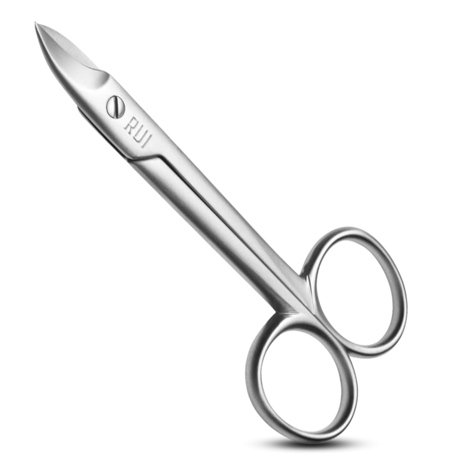 Rui Smiths Pro Precision Toenail Scissors ergonomic-handle for easy leverage on thick nails