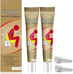 Rulinal hemorrhoid cream two-pack tubes provide gentle moisture and soothing support.