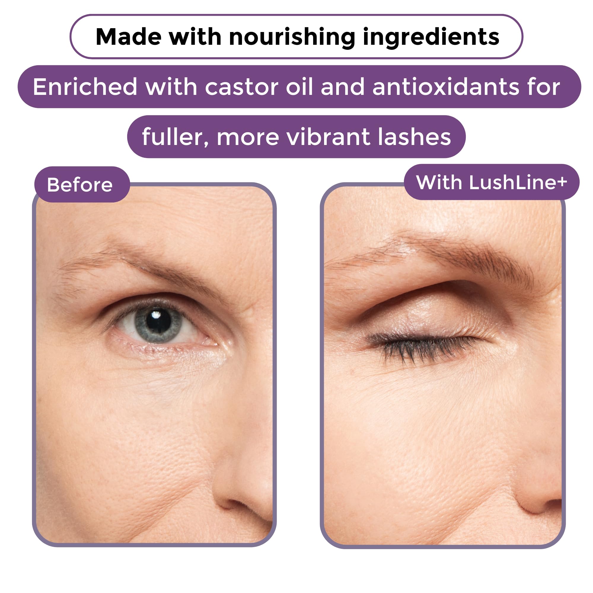 Rumi Cosmetiques LushLine+ eyeliner built-in sharpener keeps lines sharp.