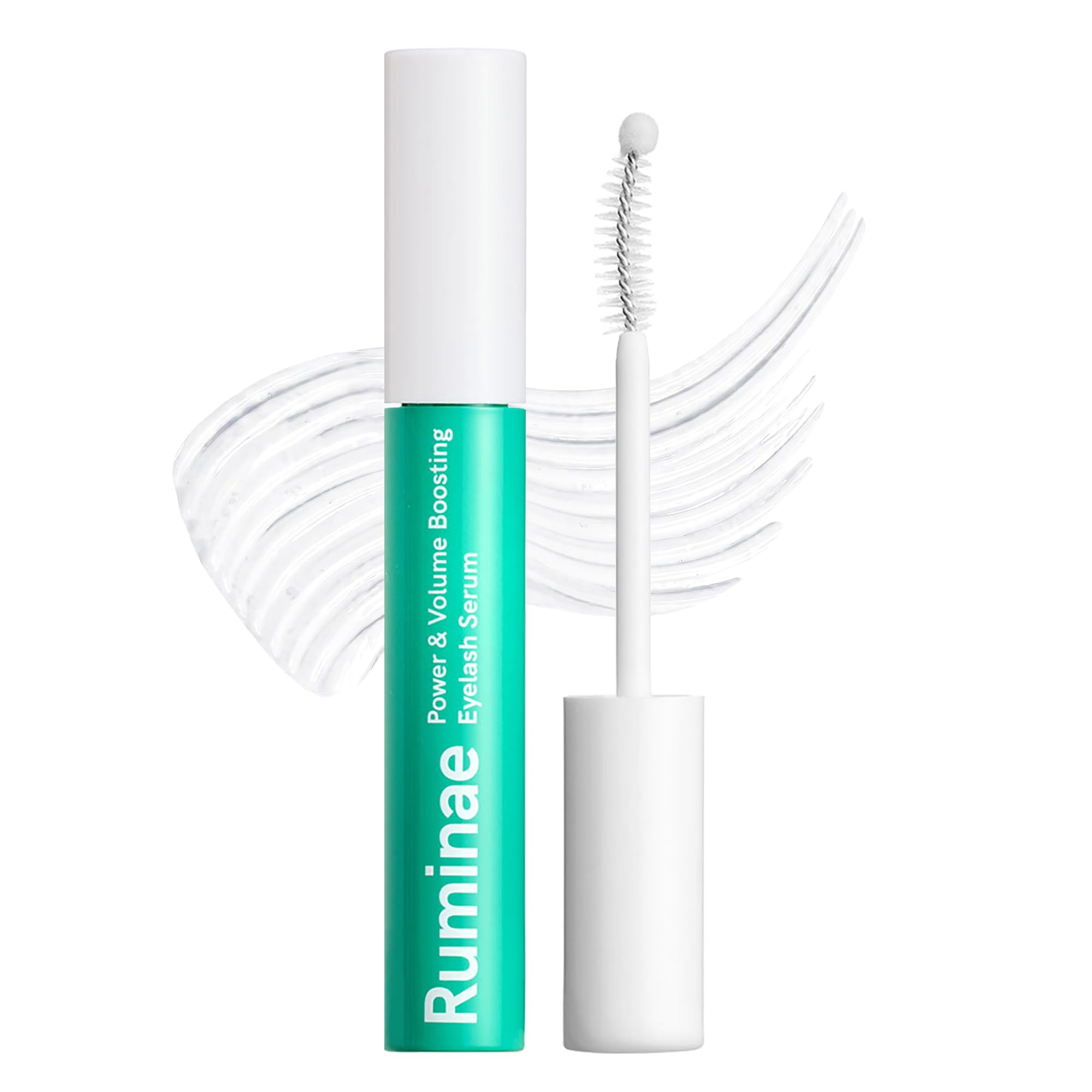 Ruminae Korean Eyelash Growth Serum bottle demonstrates a premium lash-growth treatment for sensitive eyes.