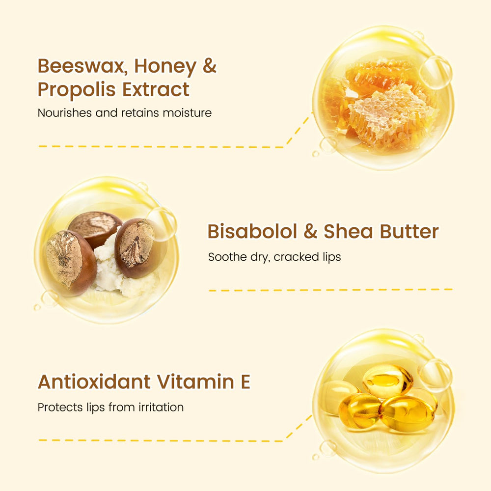 RUNBEN Kids Lip Balm fragrance-free label signals safe use for sensitive skin.