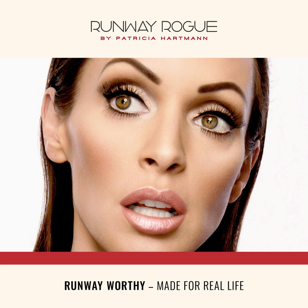 Runway Rogue Pearl Glam on lips in daylight for comfortable hydration