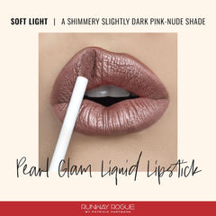 Runway Rogue Pearl Glam close-up of metallic shimmer with silver and gold finish